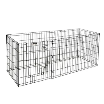 Dog Playpen - Foldable Metal Exercise Solution