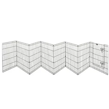 Dog Playpen - Foldable Metal Exercise Solution