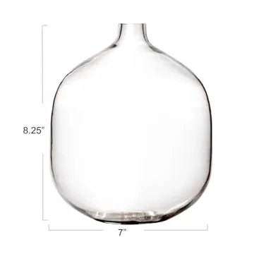 Bloomingville Stout Clear Glass Vase