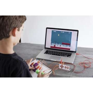 Makey Makey STEM Kit from Joylabz, Educational Science Kits, 1000s of Engineering and Computer Codin...
