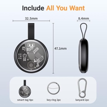 Affordable 2025 New Air Tracker Tag 4 Pack for iOS Users