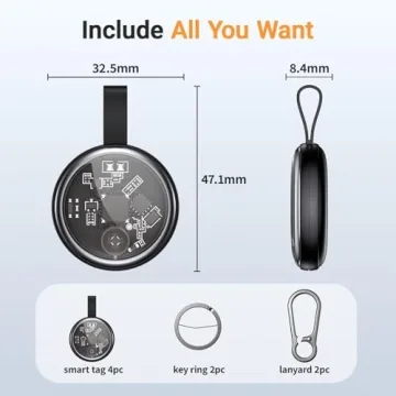 Affordable 2025 New Air Tracker Tag 4 Pack for iOS Users