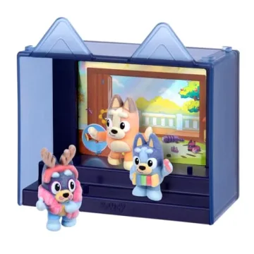 Bluey Fuzzies Episode Pack - 3 Collectible Figures & More