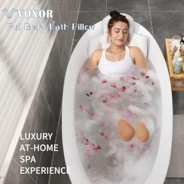 Luxury Full Body Bath Pillow & Cushion for Relaxation