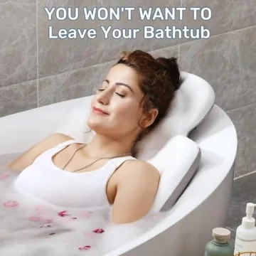 Luxury Full Body Bath Pillow & Cushion for Relaxation