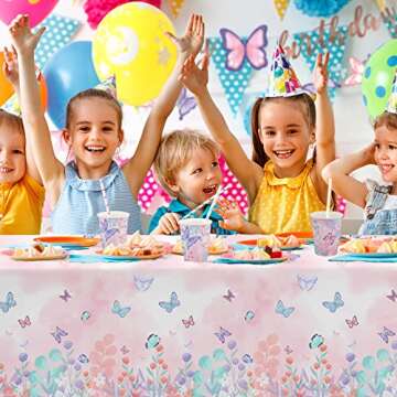 Butterfly Birthday Party Supplies for 25 Guests