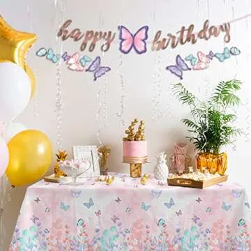 Butterfly Birthday Party Supplies for 25 Guests