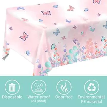 Butterfly Birthday Party Supplies for 25 Guests