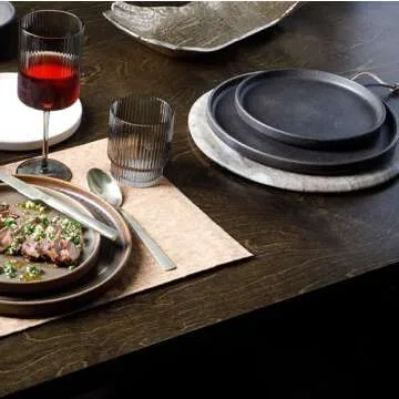 Gibson Soho Lounge Pasco 16 Piece Dinnerware Set - Black