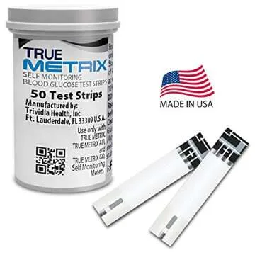 TRUE METRIX 100ct Glucose Test Strips for Easy Monitoring