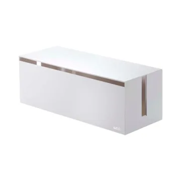 Yamazaki Home Cable Box - Modern Cord Storage and Protection