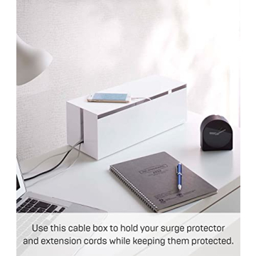 Yamazaki Home Cable Box Organizer for Modern Spaces