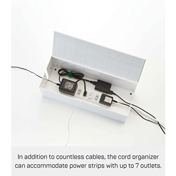 Yamazaki Home Cable Box Organizer for Modern Spaces