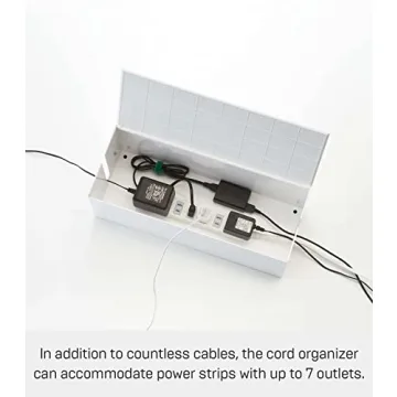 Yamazaki Home Cable Box Organizer for Modern Spaces