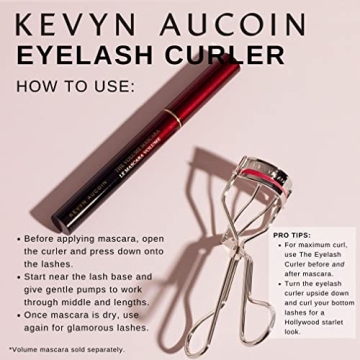 Kevyn Aucoin Eyelash Curler for Beautiful, Long-Lasting Curl