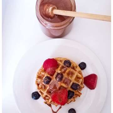 Pearl Honey Spreads - Organic Cacao Chocolate Flavored Creamed Raw Honey - Chemical Free, Soy Free &...