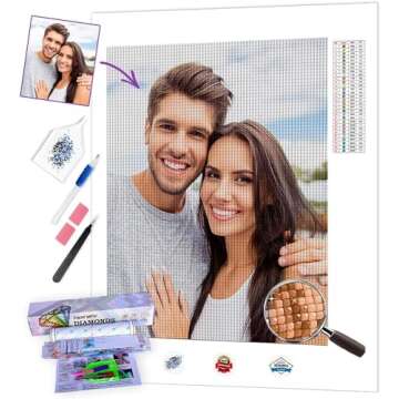 Paint by Number for Adults - Complete DIY Painting Kit for Creative Relaxation