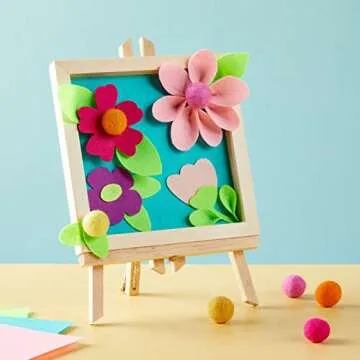 Juvale Unfinished Wood Canvas for Arts and Crafts, Framed Flat Cradle Panel Boards for Painting Supplies (8x8) - 6 Pack