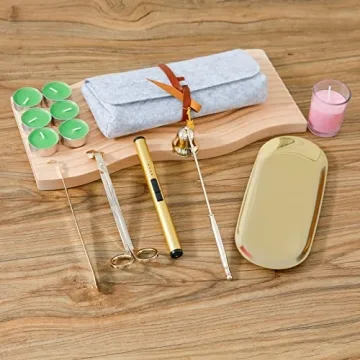 Elegant 5 in 1 Candle Accessory Set for Candle Lovers