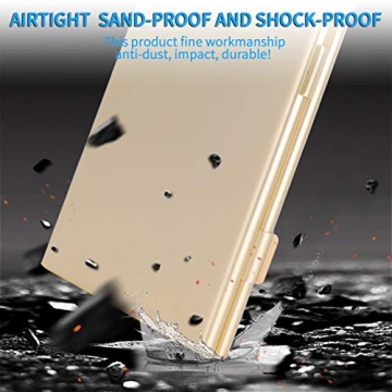 Stylish SD Card Holder in Durable Aluminum for 6 Cards