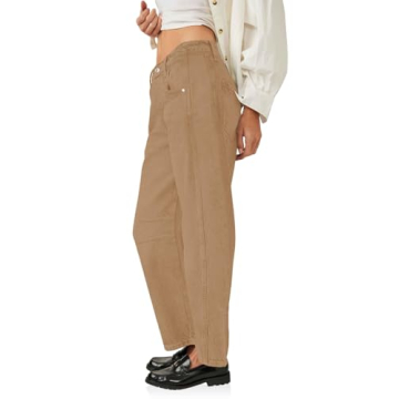 Baggy Boyfriend Jeans for Women | Vintage Wide Leg Denim