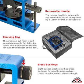 NcStar Heavy Duty Rear Sight Pusher Tool for Pistols