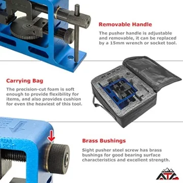 NcStar Heavy Duty Rear Sight Pusher Tool for Pistols