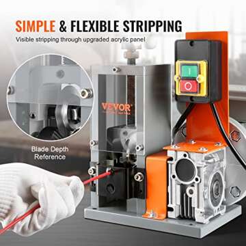 VEVOR Electric Wire Stripping Machine
