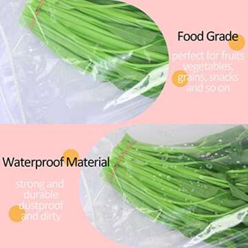 Belinlen 100 Pack Plastic Drawstring Bags for Shoes