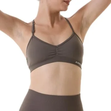 AUROLA Seamless Backless Workout Sports Bras for Women