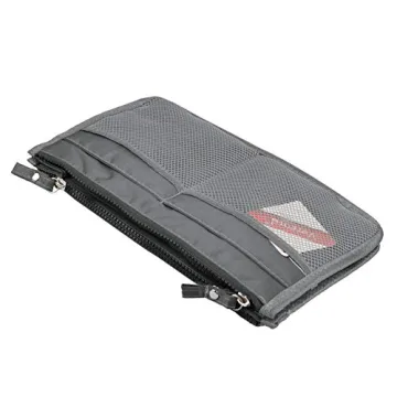 Vercord Purse Handbag Organizer with 13 Pockets Grey Large