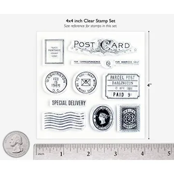 Special Delivery Clear Stamps for Scrapbooking and Crafts
