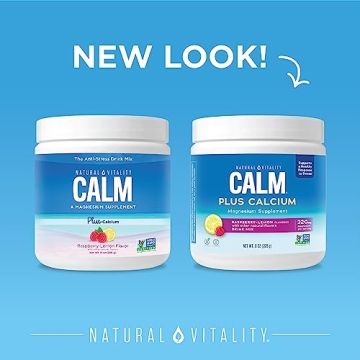 Natural Vitality CALM Magnesium Drink Mix for Sleep