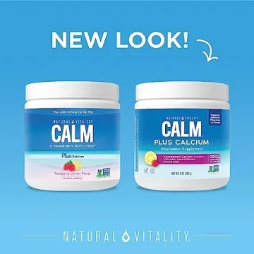 Natural Vitality CALM Magnesium Drink Mix for Sleep