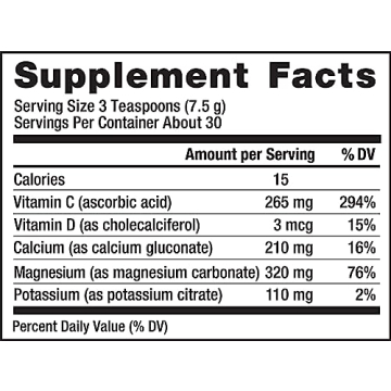 Natural Vitality CALM Magnesium Drink Mix for Sleep