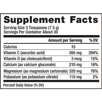 Natural Vitality CALM Magnesium Drink Mix for Sleep