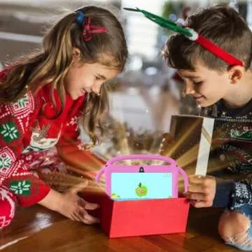 TUOHAITIME Android Tablet, 7 inch Android11 Tablet 6GB(2+4) RAM 32GB ROM with Bluetooth, WiFi, GMS, Parental Control, Dual Camera, Shockproof Case, Educational (Pink)