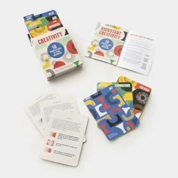 Kickstart Creativity with 50 Inspiring Prompted Cards