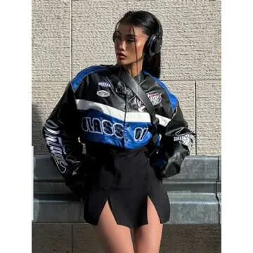 Aelfric Eden Women's Vintage Leather Bomber Jacket