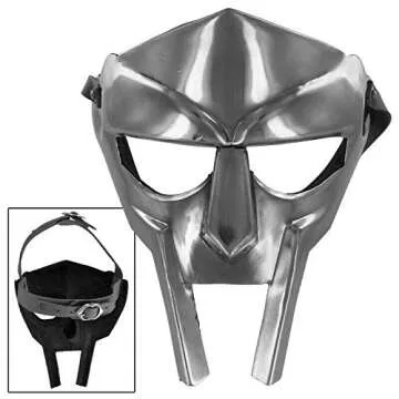 Hand Forged Gladiator Face Mask Helm for Cosplay