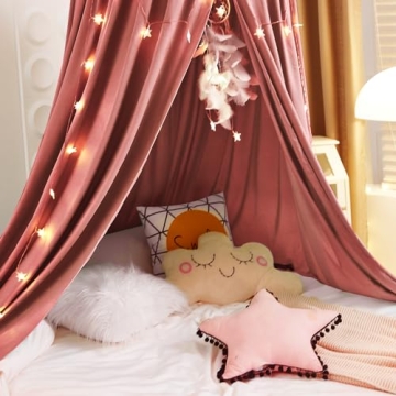 Kertnic Kids Bed Canopy - Dreamy Decoration for Imaginative Play