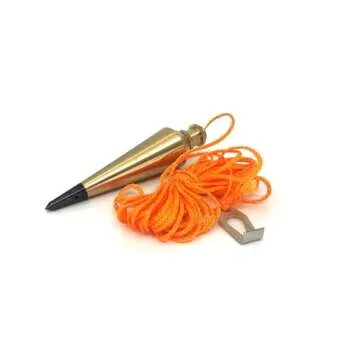 Swanson Tool Co PB008B 8 Oz Brass Plumb Bob - Durable Tool