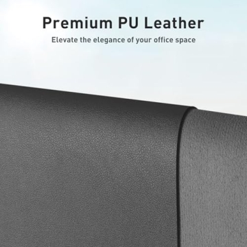 Stylish Leather Desk Pad Protector for Home or Office
