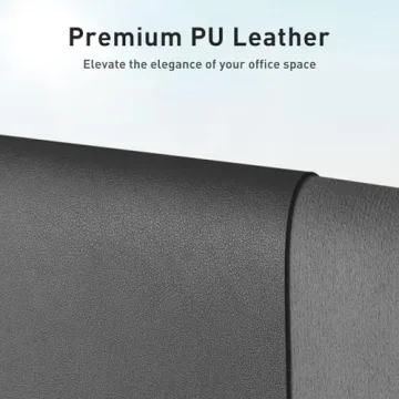 Stylish Leather Desk Pad Protector for Home or Office