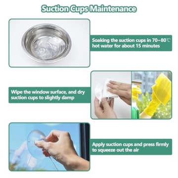 PEFUNY Cat Hammock Window Perch for Cats Sunny Seat