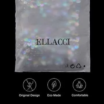 ELLACCI Sexy Sequin Bustier Crop Top Push up Club Party Corset Top Black X-Small