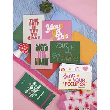 ban.do Good Intentions Goal and Habit Tracker Notepad, List Pad Includes 80 Perforated Sheets, Ink Pen Loop, and Elastic Band Closure, Progress Not Perfection