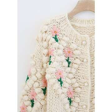 Stylish CHICWISH Chunky Hand Knit Cardigan for Women
