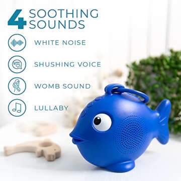 Yogasleep Baby Sea Soother White Noise Machine for Kids