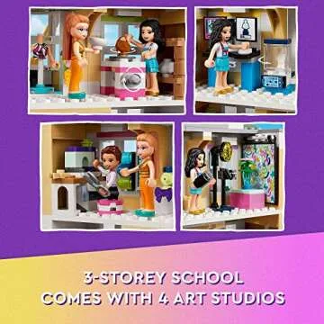 LEGO Friends Emma's Art School Set Creative Toy for Kids
